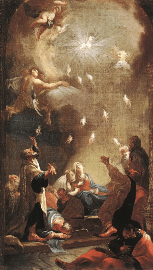 Pentecost - Joseph Ignaz Mildorfer