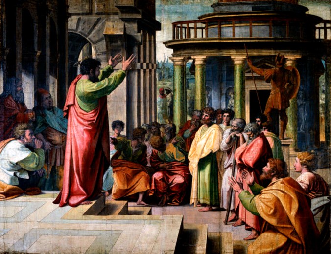 Raphael - Paul Preaching in Athens